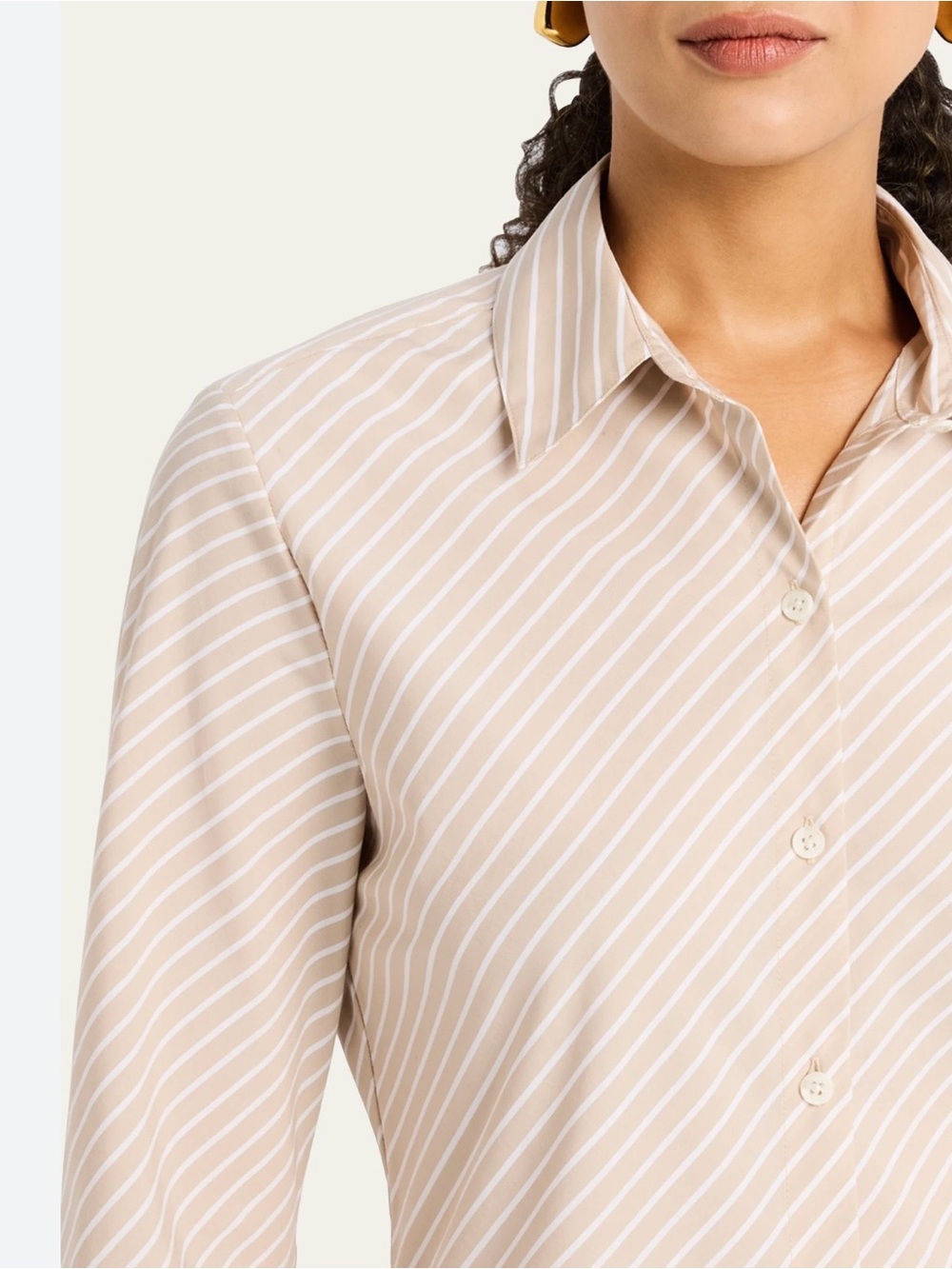 NWT RAG & BONE
Sylvia Stripe Long-Sleeve Women’s Dress Shirt SZ S - Picture 3 of 8